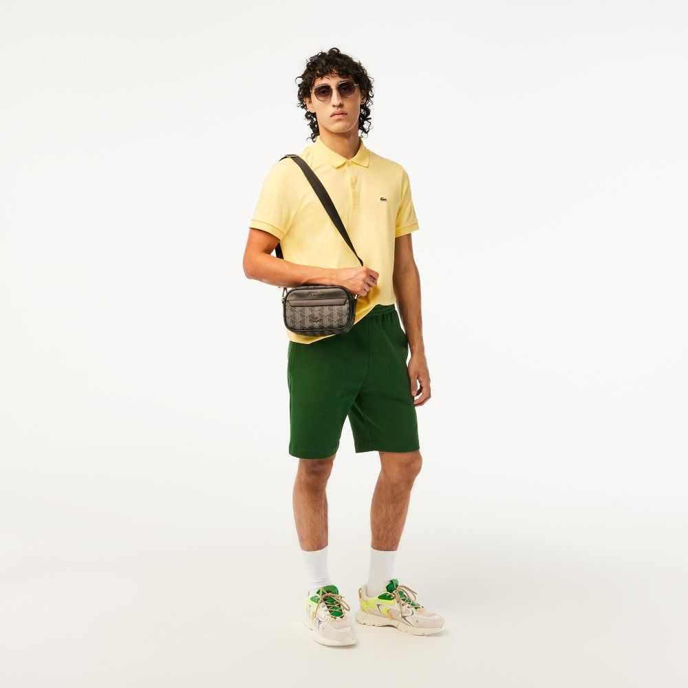 Lacoste Regular Fit Ultra Soft Algodon Jersey Amarillo | 8532-DKQZU