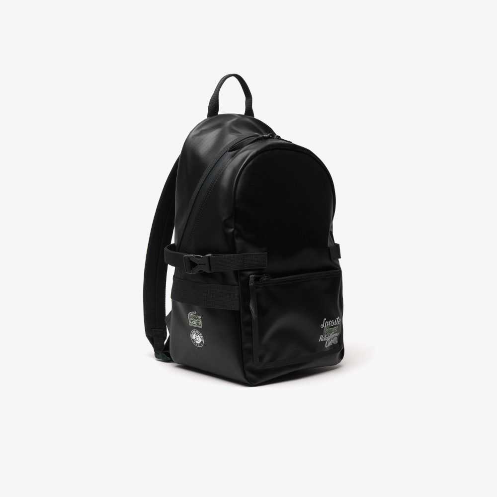 Lacoste Roland Garros Edition Contrast Branding Backpack Multicolor | 8519-BEZIT