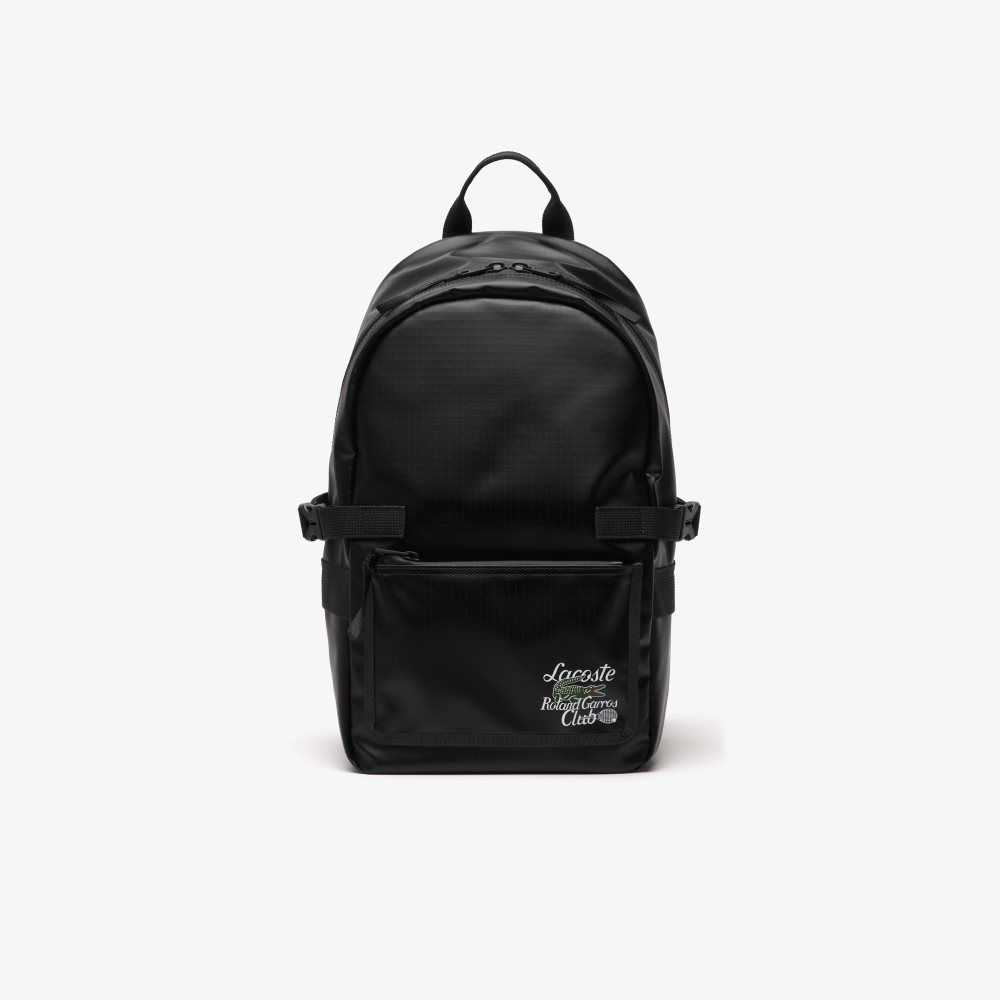 Lacoste Roland Garros Edition Contrast Branding Backpack Multicolor | 8519-BEZIT