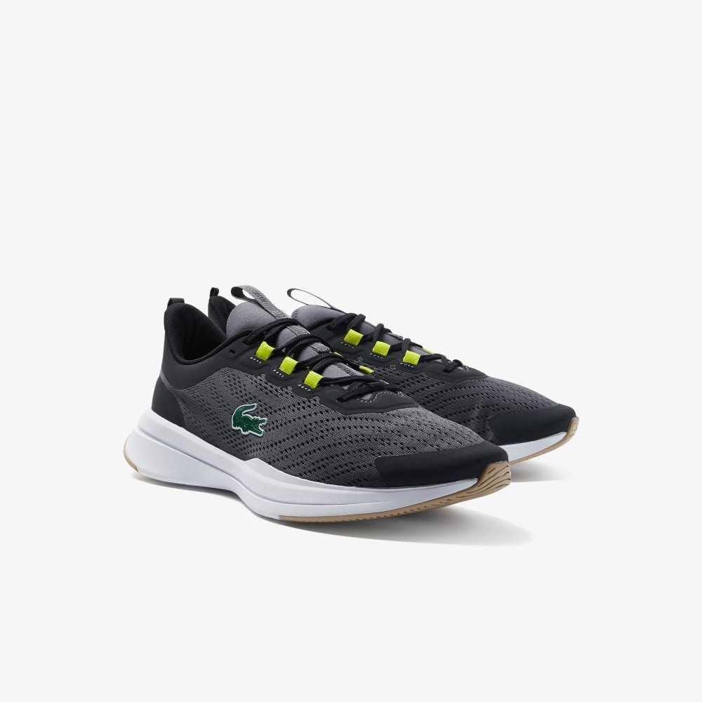 Lacoste Run Spin Gris Negras | 4165-XNKDI