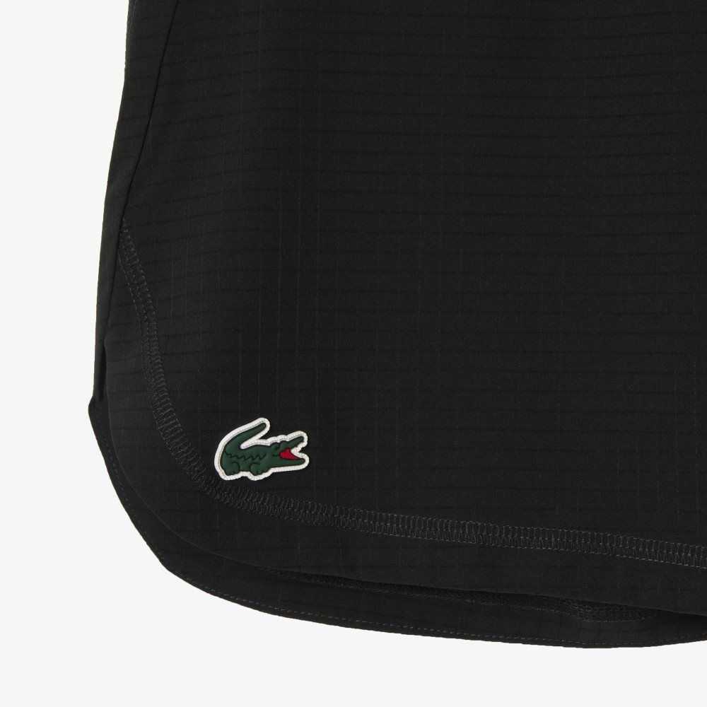 Lacoste SPORT Check Stretch Mesh Negras | 6193-PNDAY