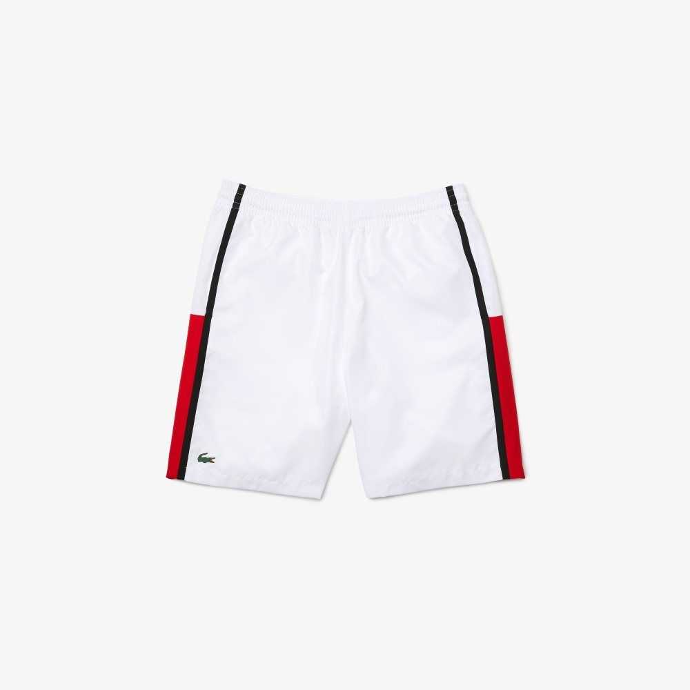 Lacoste SPORT Colorblock Panels Ligeros Blancas Rojas Negras | 4587-ORGAV