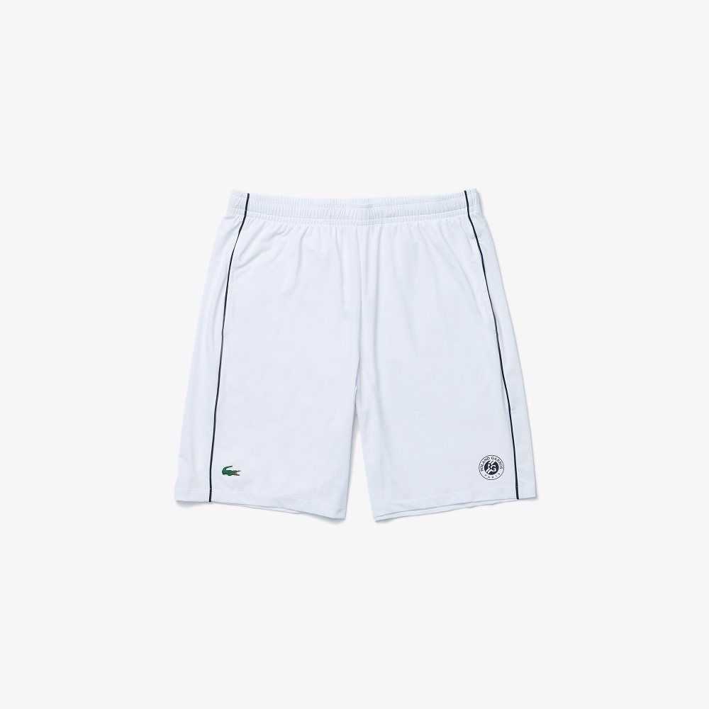 Lacoste SPORT French Open Edition Ligeros Stretch Blancas Azul Marino Azules | 5694-HRFOZ