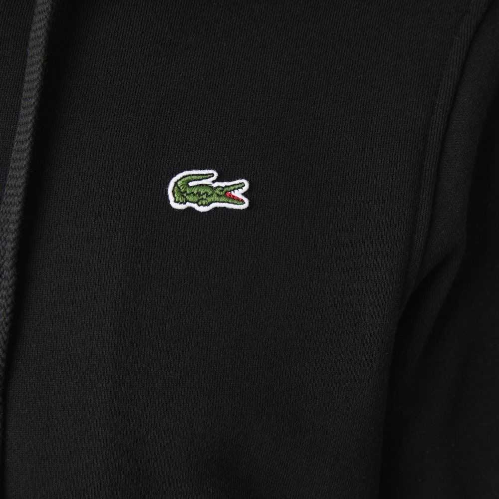 Lacoste SPORT Ligeros Bi-material Hoodie Negras | 0146-MRDZB