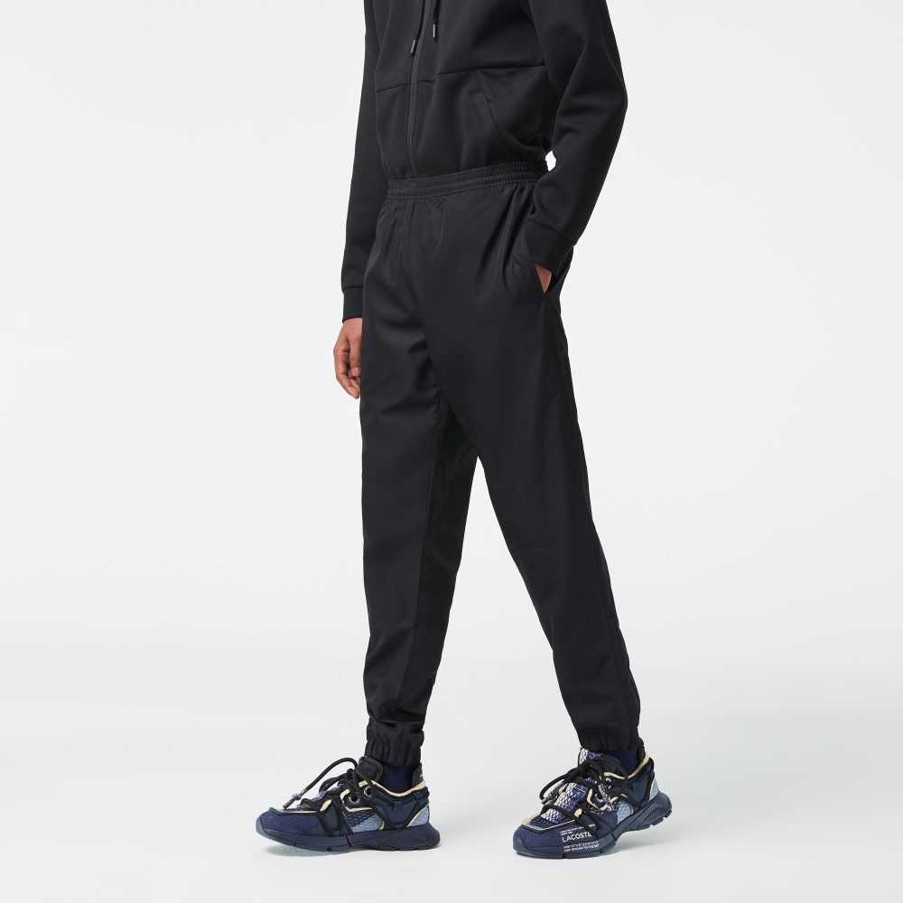 Lacoste SPORT Ligeros Fabric Tracksuit Negras | 0618-THEOG