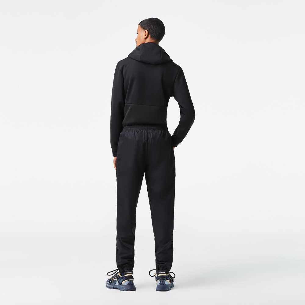 Lacoste SPORT Ligeros Fabric Tracksuit Negras | 0618-THEOG