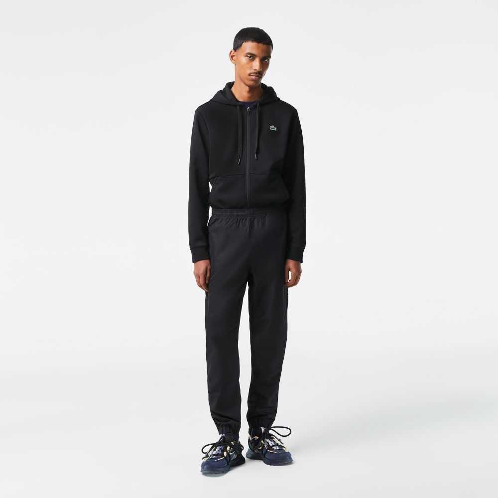 Lacoste SPORT Ligeros Fabric Tracksuit Negras | 0618-THEOG