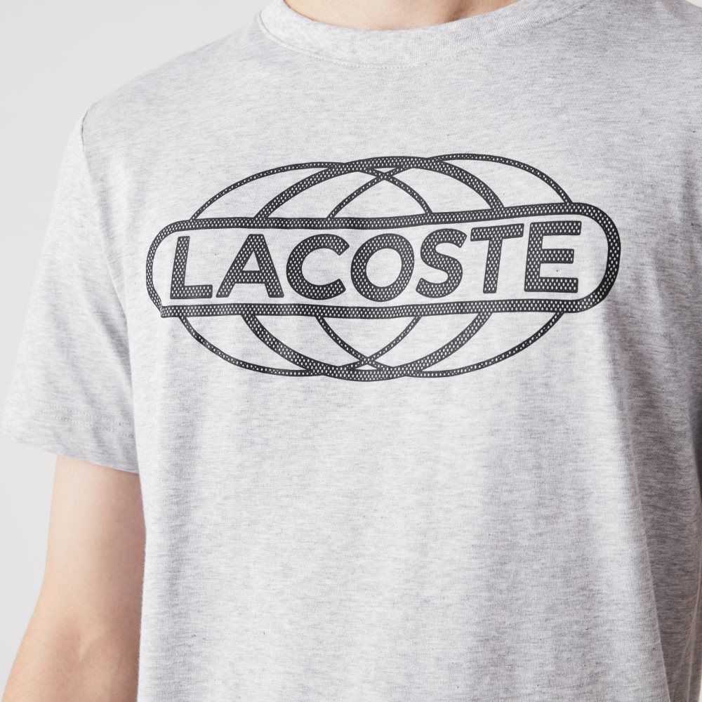 Lacoste SPORT Organic Jersey Gris | 7832-PEXAS