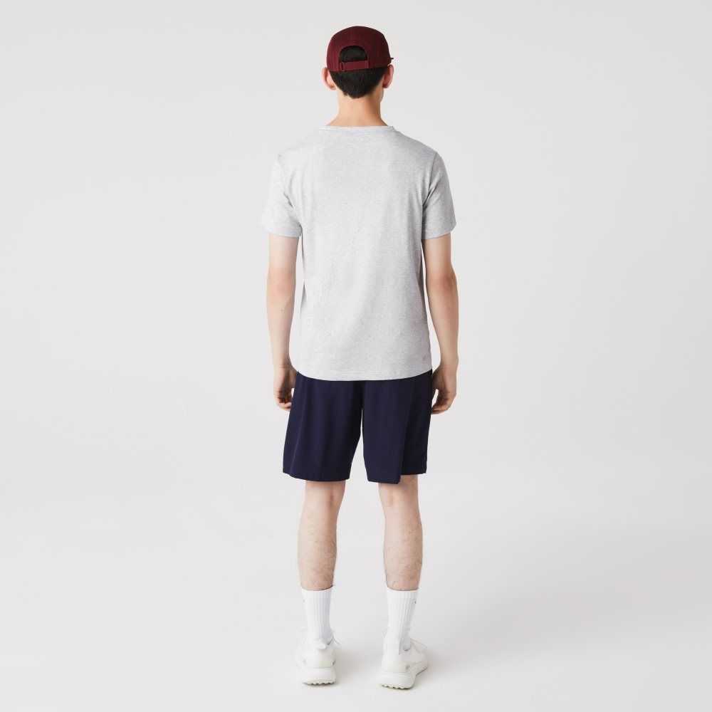 Lacoste SPORT Organic Jersey Gris | 7832-PEXAS