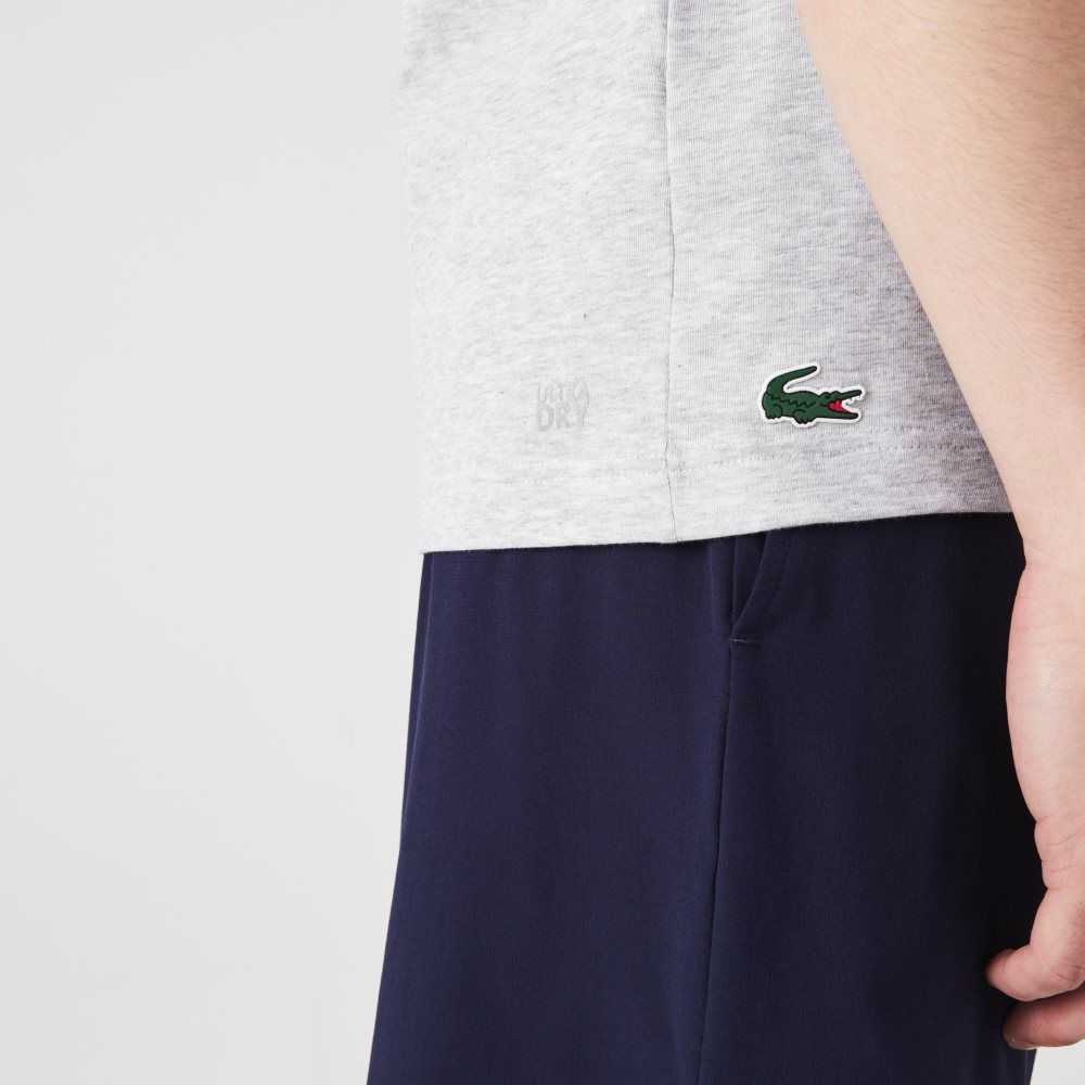 Lacoste SPORT Organic Jersey Gris | 7832-PEXAS