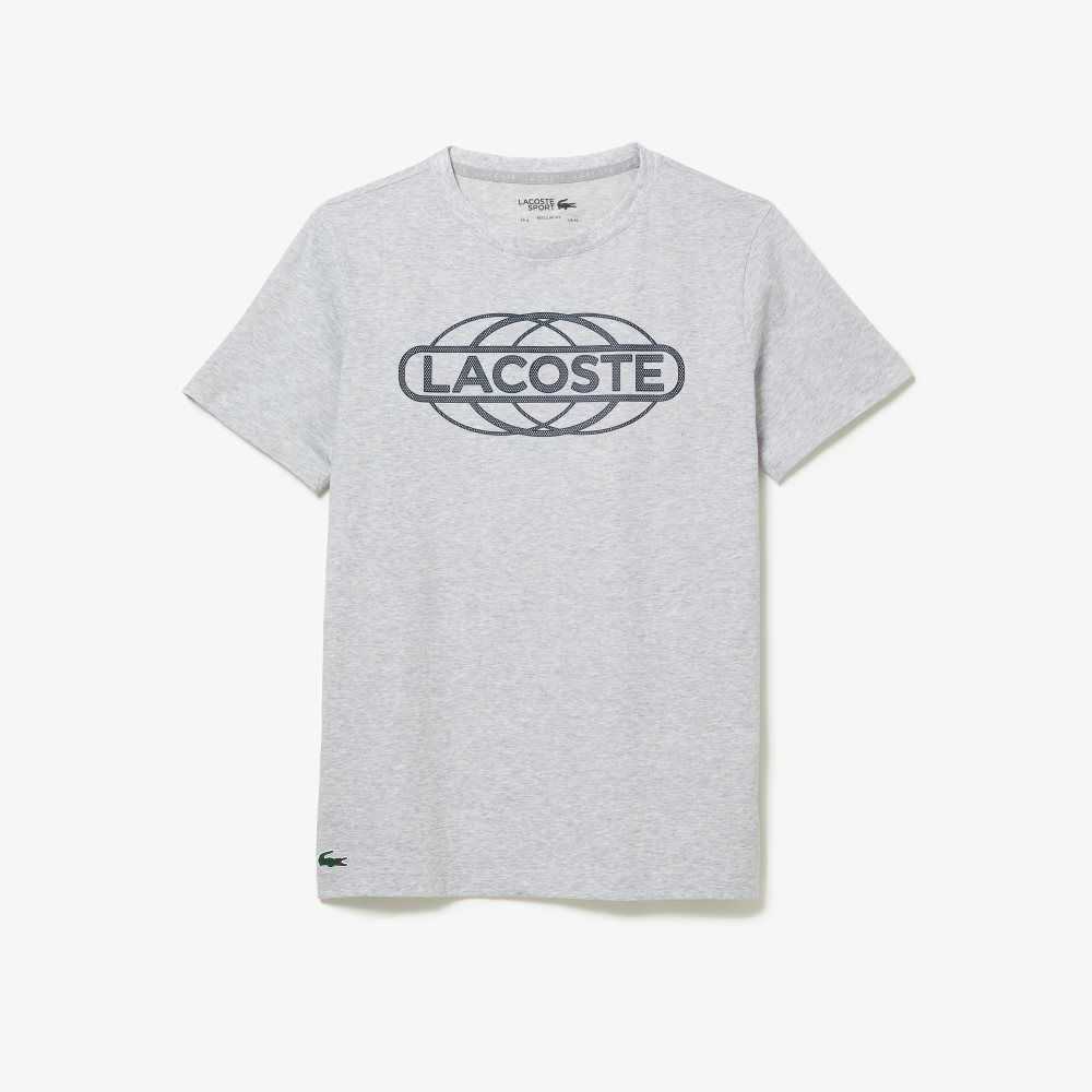 Lacoste SPORT Organic Jersey Gris | 7832-PEXAS