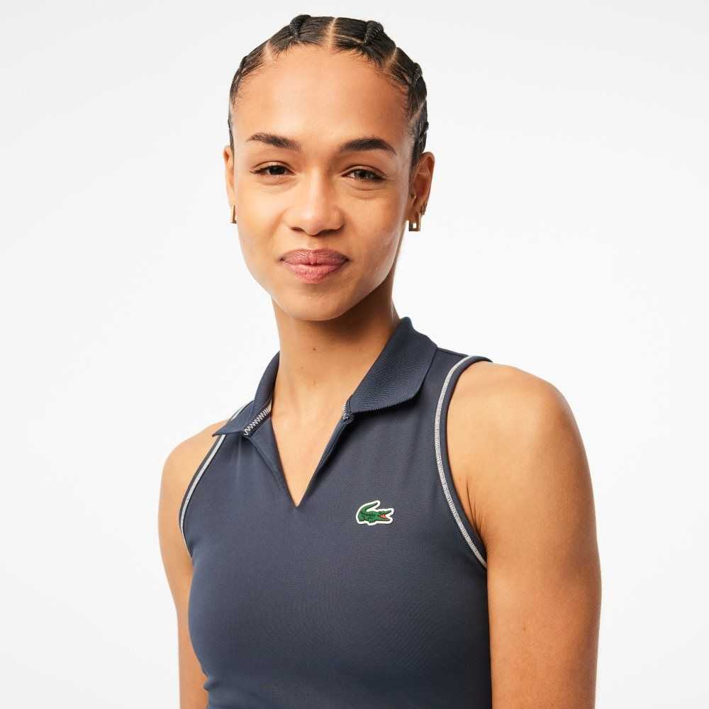 Lacoste SPORT Polo-Estilo SPORTs Bra Azules | 2903-BGWLO