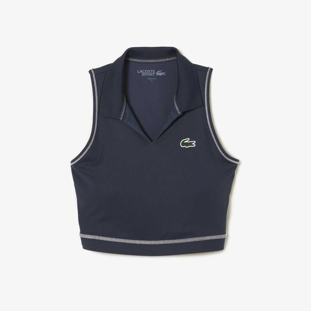 Lacoste SPORT Polo-Estilo SPORTs Bra Azules | 2903-BGWLO