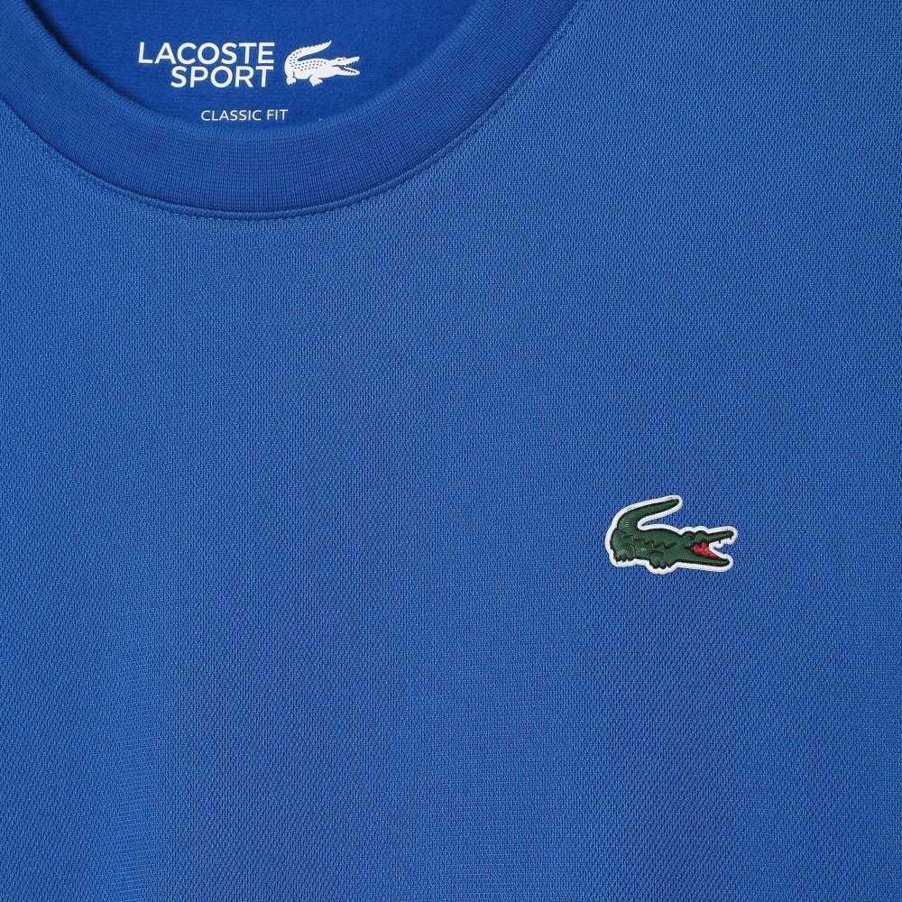 Lacoste SPORT Printed Tenis Azules | 4986-RDPIJ