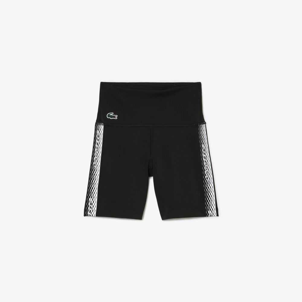 Lacoste SPORT Recycled Polyester Cycle Negras | 7648-NWSXA