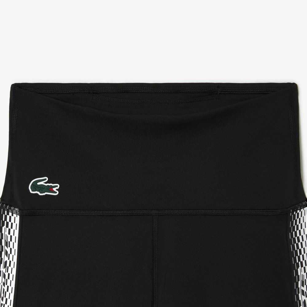 Lacoste SPORT Recycled Polyester Cycle Negras | 7648-NWSXA