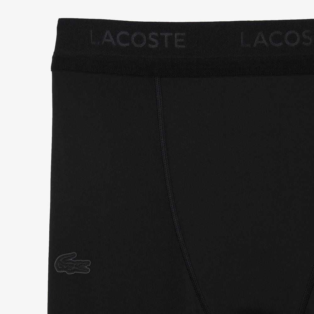 Lacoste SPORT Recycled Polyester Leggings Negras | 4563-IRTDG