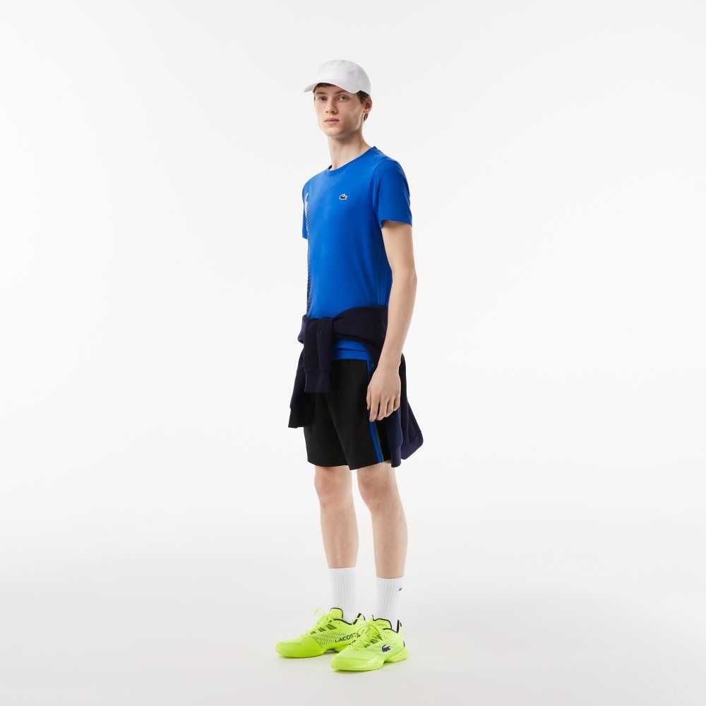 Lacoste SPORT Regular Fit with Contrast Branding Azules | 0827-NTXCF