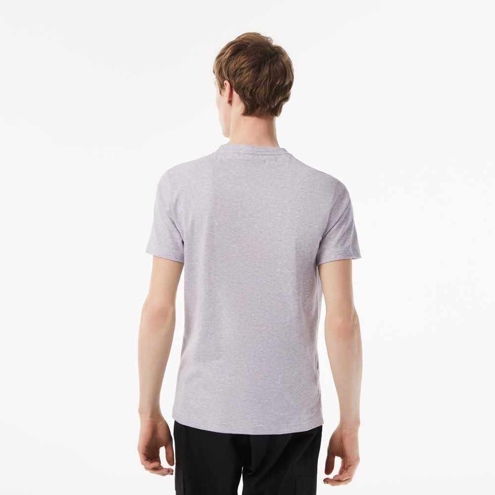 Lacoste SPORT Regular Fit with Contrast Branding Gris | 3192-WMNLQ