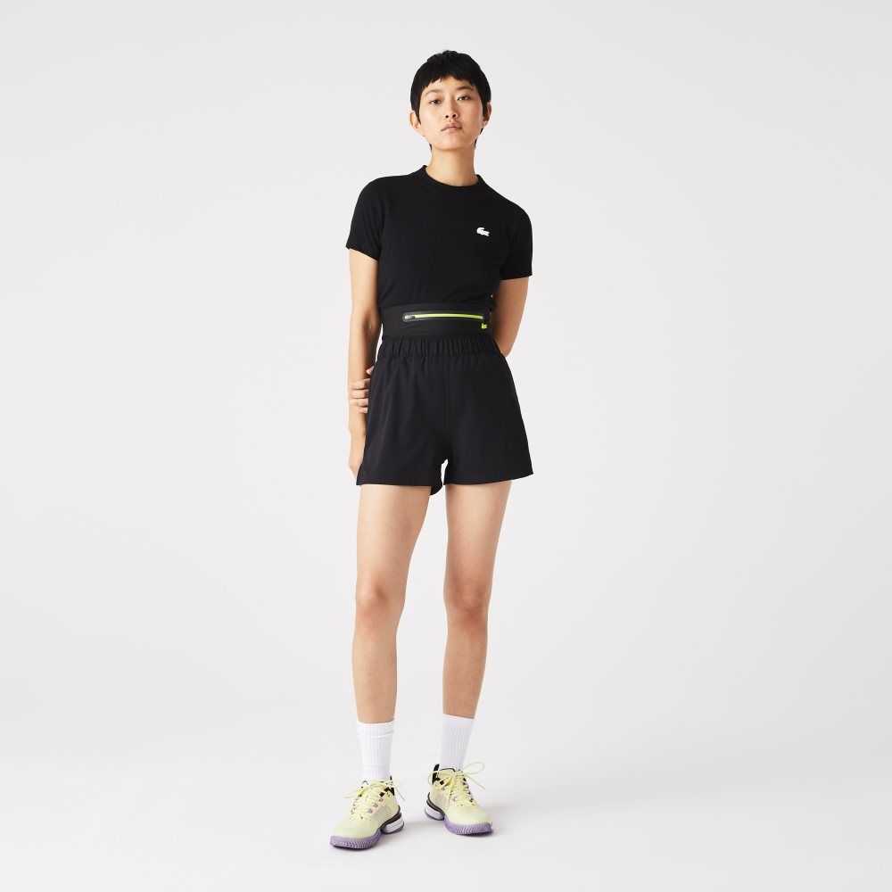 Lacoste SPORT Removable Belt Negras | 7042-FRZYP