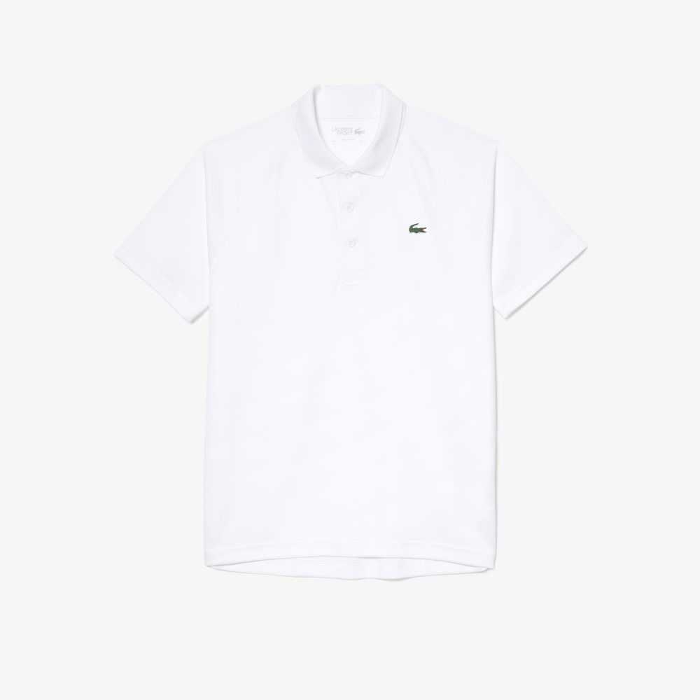 Lacoste SPORT Respirable Abrasion-Resistant Interlock Blancas | 2751-OFESB