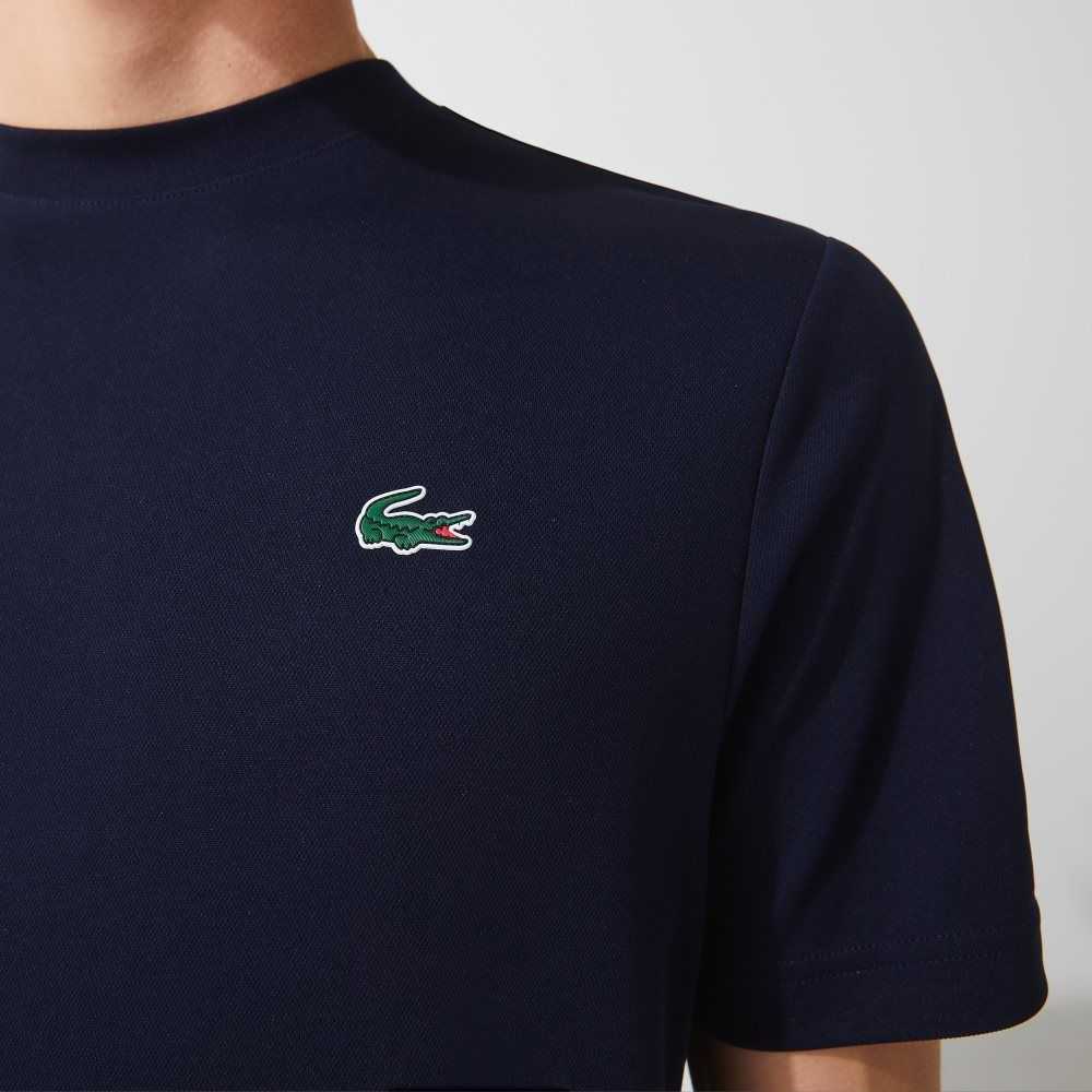 Lacoste SPORT Respirable Pique Azul Marino Azules | 0136-LVIYR