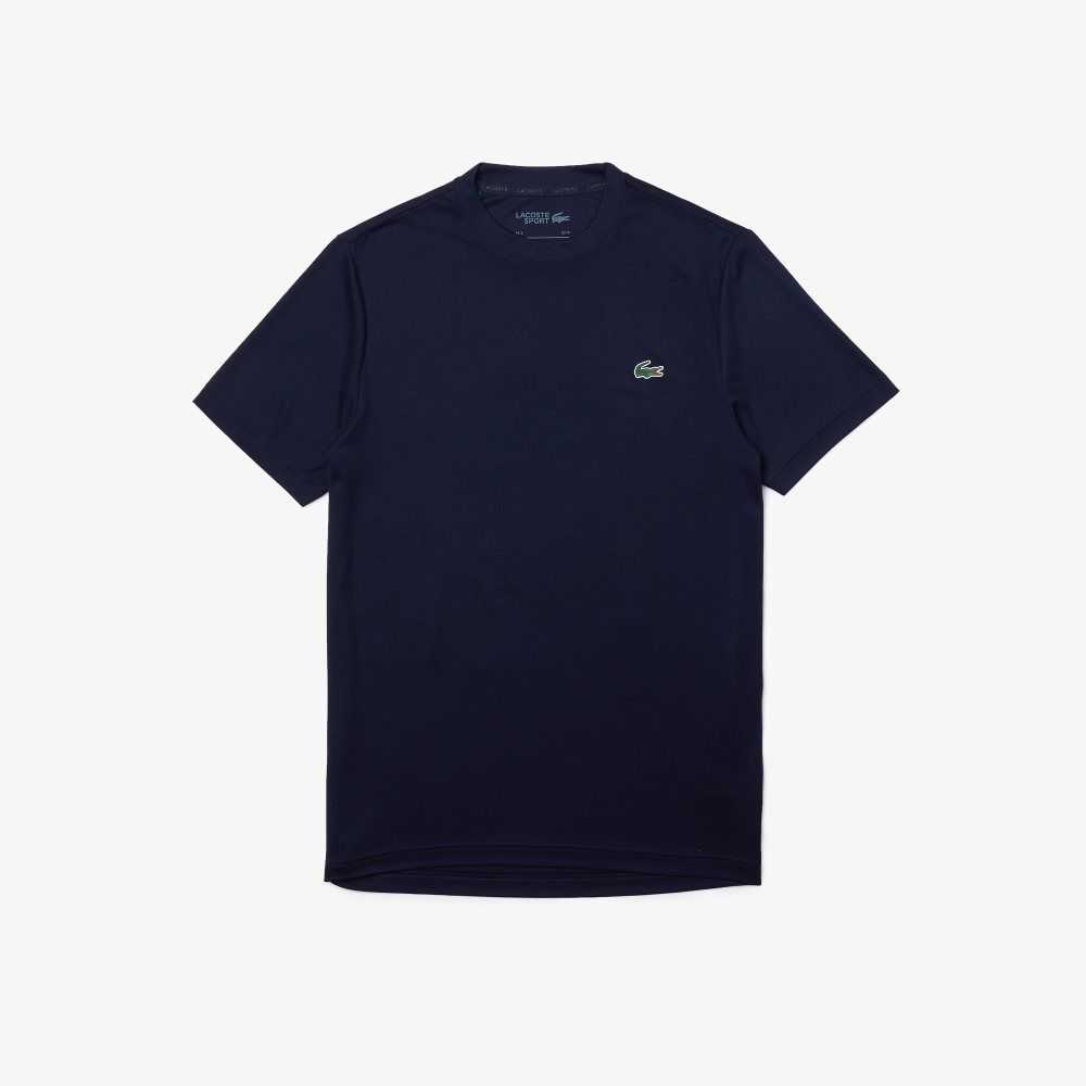 Lacoste SPORT Respirable Pique Azul Marino Azules | 0136-LVIYR