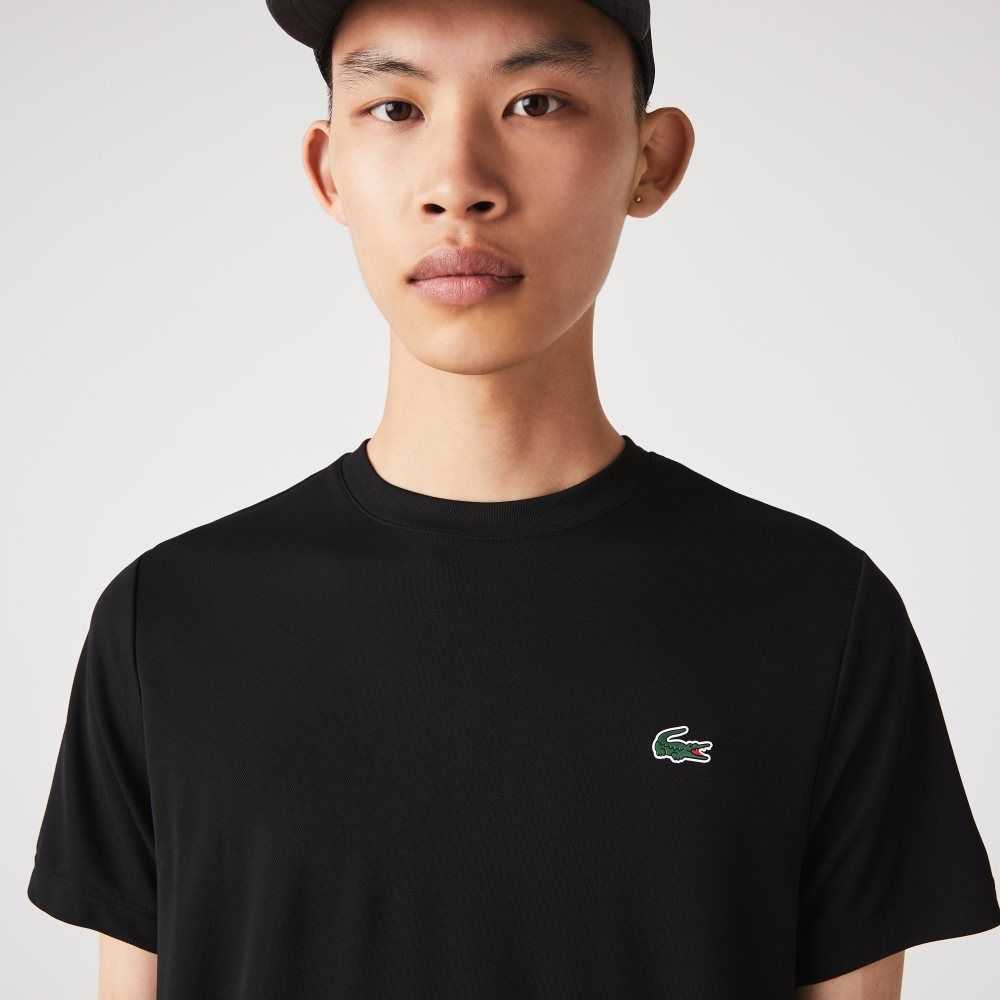 Lacoste SPORT Respirable Pique Negras | 7821-DHKXZ