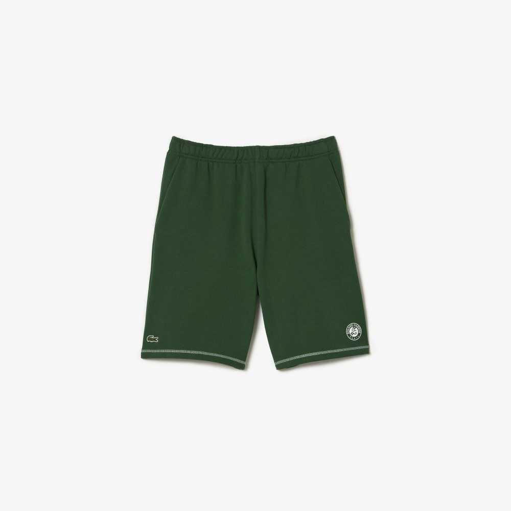 Lacoste SPORT Roland Garros Edition Flannel Verde | 3529-FDBXP