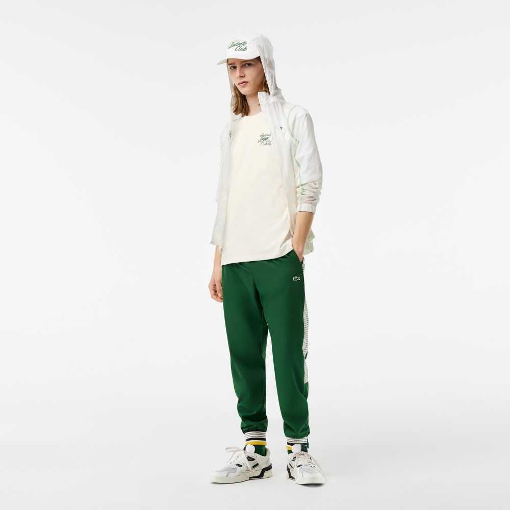 Lacoste SPORT Roland Garros Edition Fornido Jersey Blancas | 2031-XSJTA