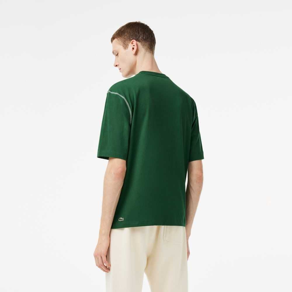 Lacoste SPORT Roland Garros Edition Fornido Jersey Verde | 5467-HEWOR