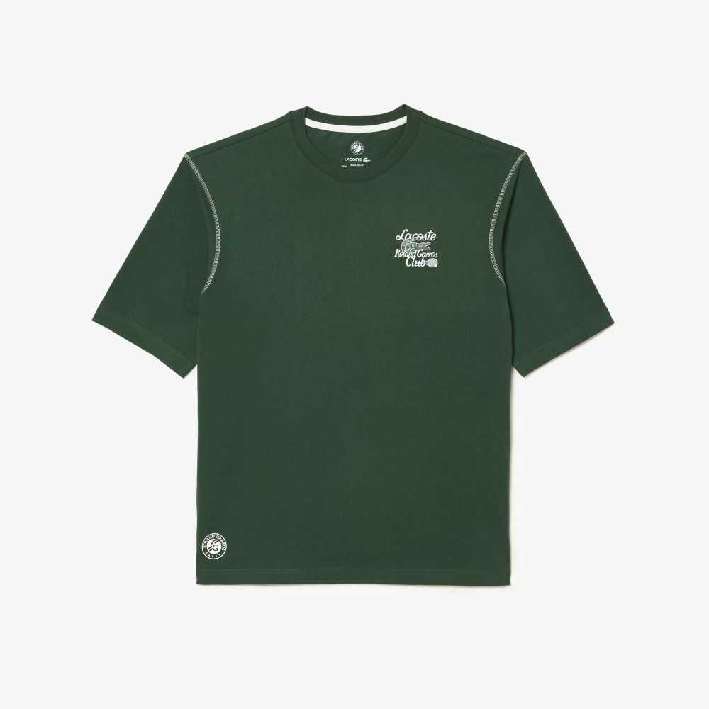 Lacoste SPORT Roland Garros Edition Fornido Jersey Verde | 5467-HEWOR