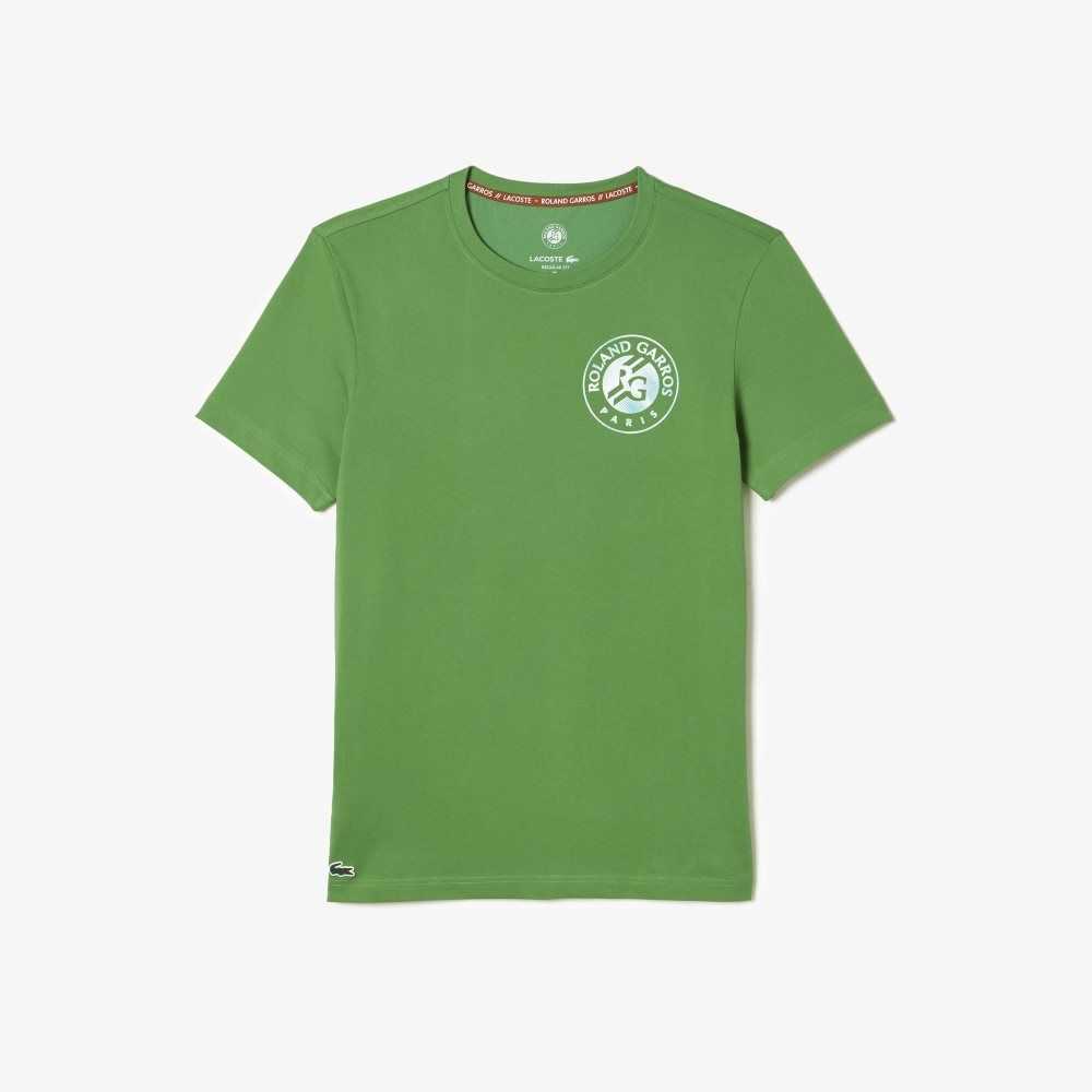 Lacoste SPORT Roland Garros Edition Logo Verde | 2390-OQFJN