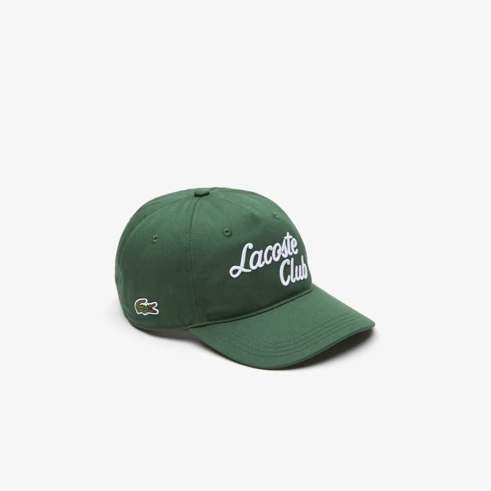 Lacoste SPORT Roland Garros Edition Twill Verde | 9358-ZCTDX