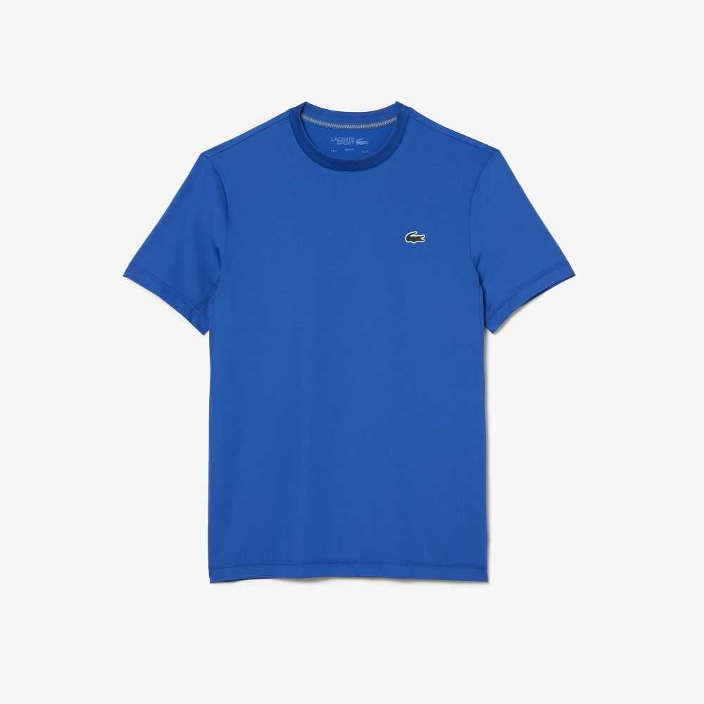 Lacoste SPORT Slim Fit Stretch Jersey Azules | 7269-VJLTN