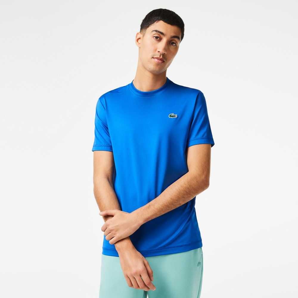 Lacoste SPORT Slim Fit Stretch Jersey Azules | 7269-VJLTN