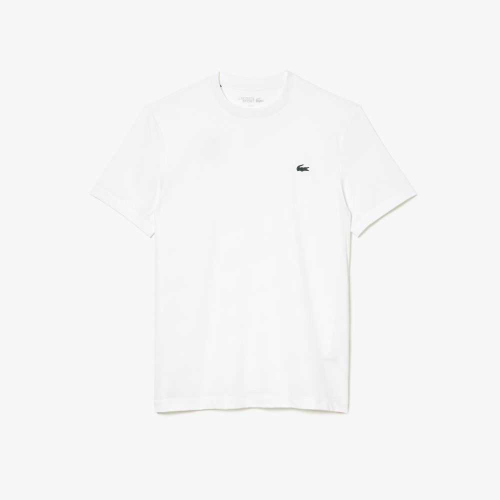 Lacoste SPORT Slim Fit Stretch Jersey Blancas | 7041-SWYHV