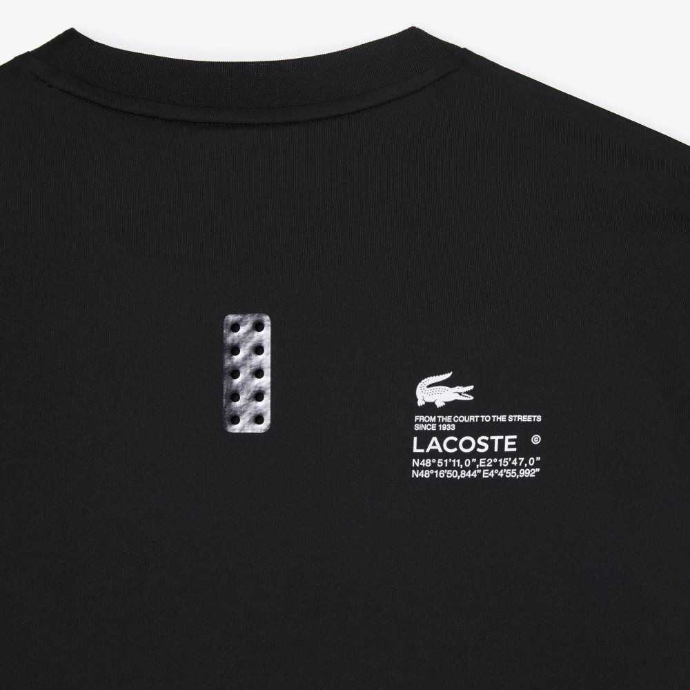 Lacoste SPORT Slim Fit Stretch Jersey Negras | 9714-OKZQX