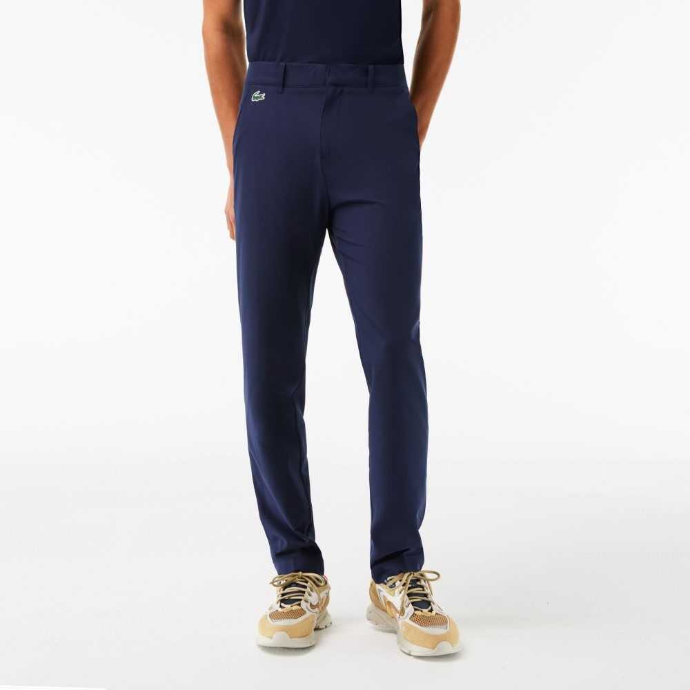 Lacoste SPORT Stretch Golf Chinos Azul Marino Azules | 6450-NWVQU