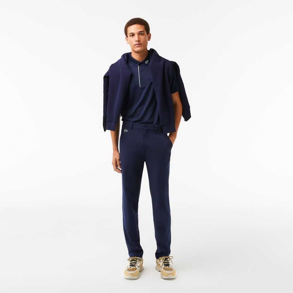 Lacoste SPORT Stretch Golf Chinos Azul Marino Azules | 6450-NWVQU