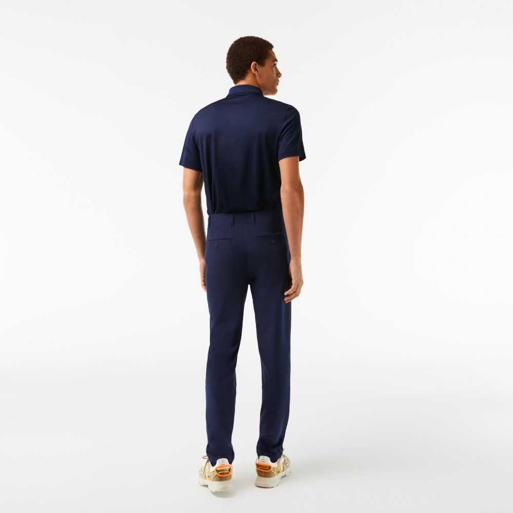 Lacoste SPORT Stretch Golf Chinos Azul Marino Azules | 6450-NWVQU