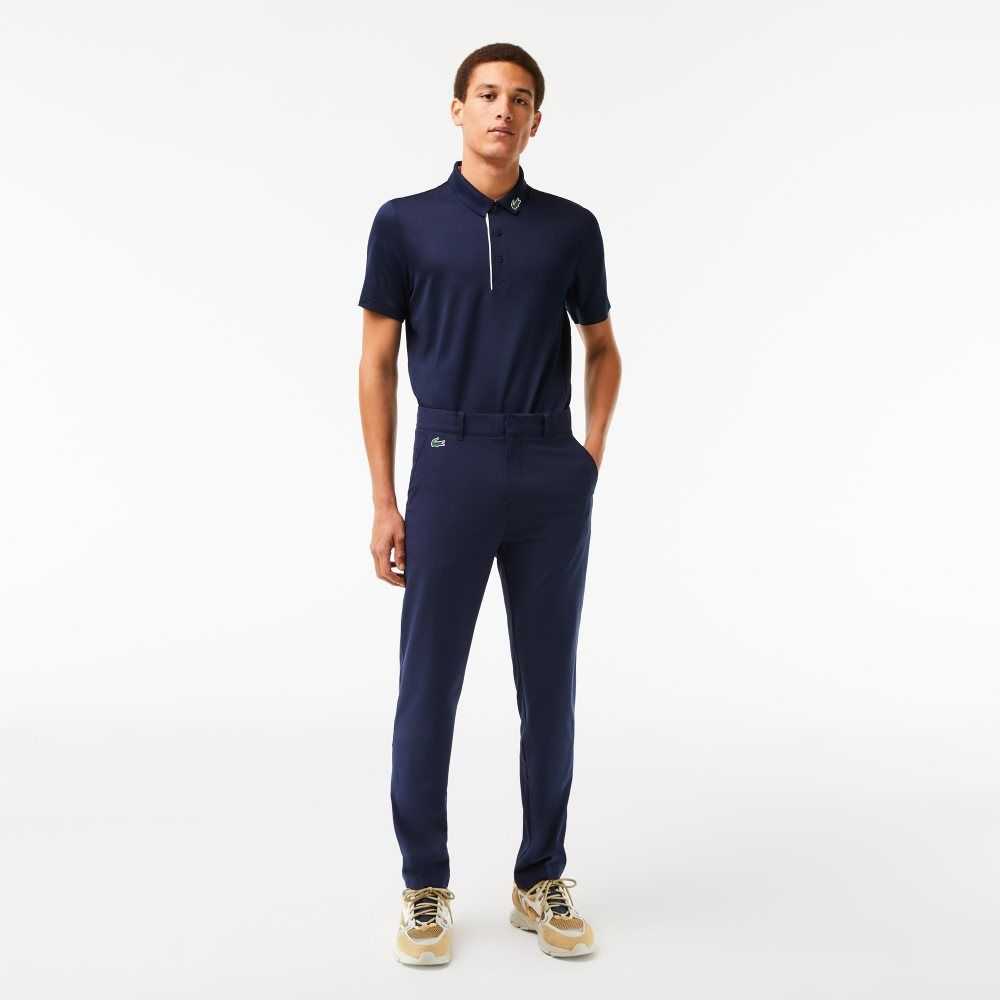 Lacoste SPORT Stretch Golf Chinos Azul Marino Azules | 6450-NWVQU