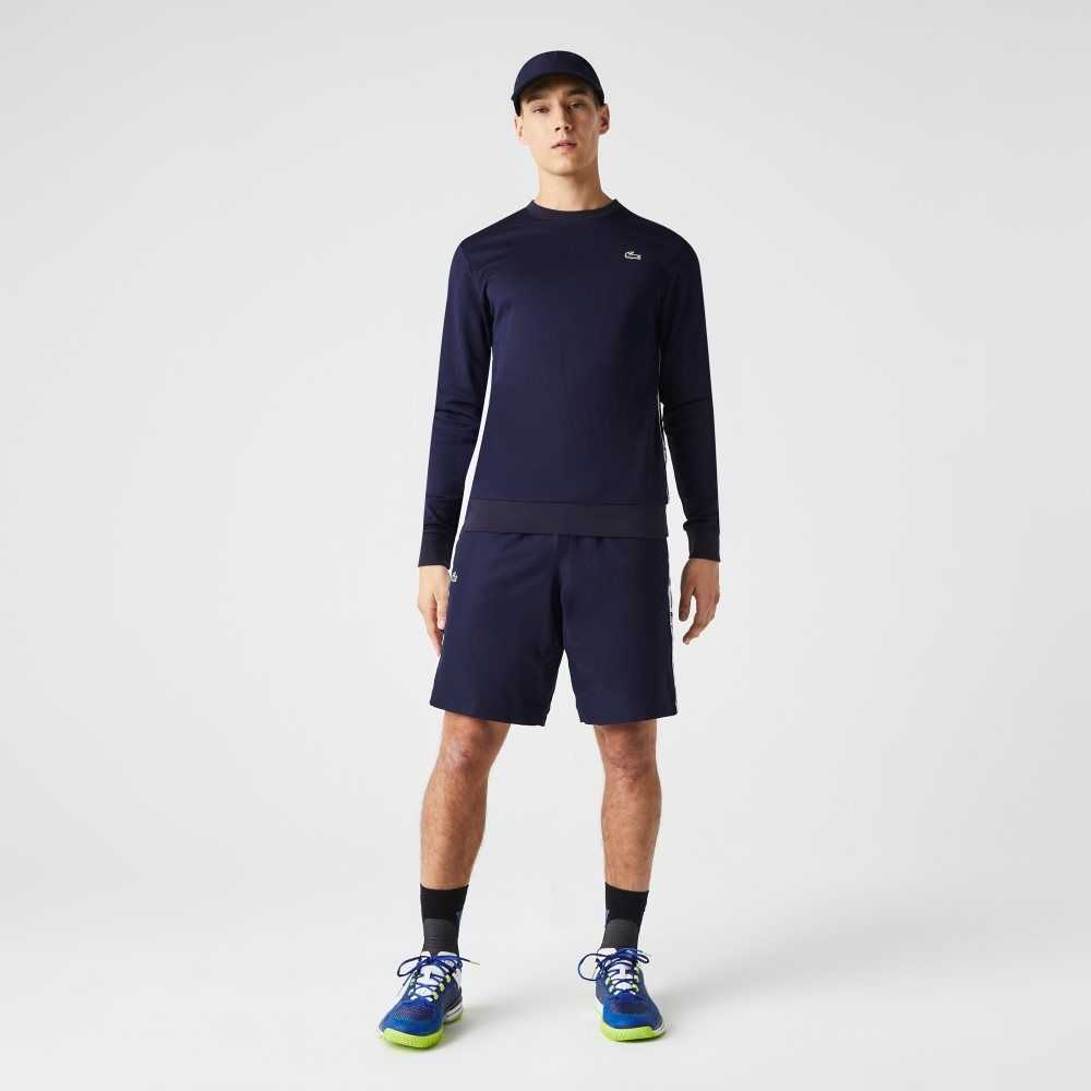 Lacoste SPORT Taffeta Tenis Azul Marino Azules | 2047-DNHLE