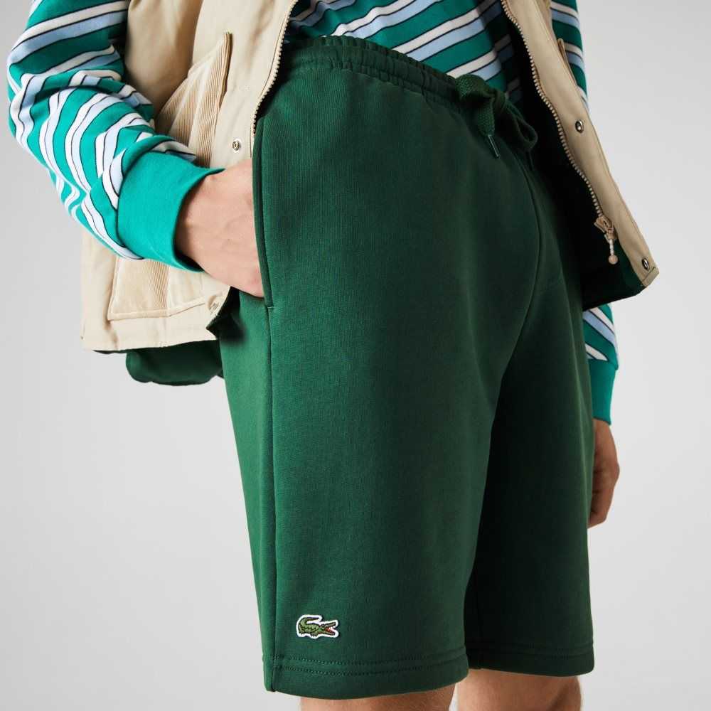 Lacoste SPORT Tenis Fleece Verde | 4085-AJBSV