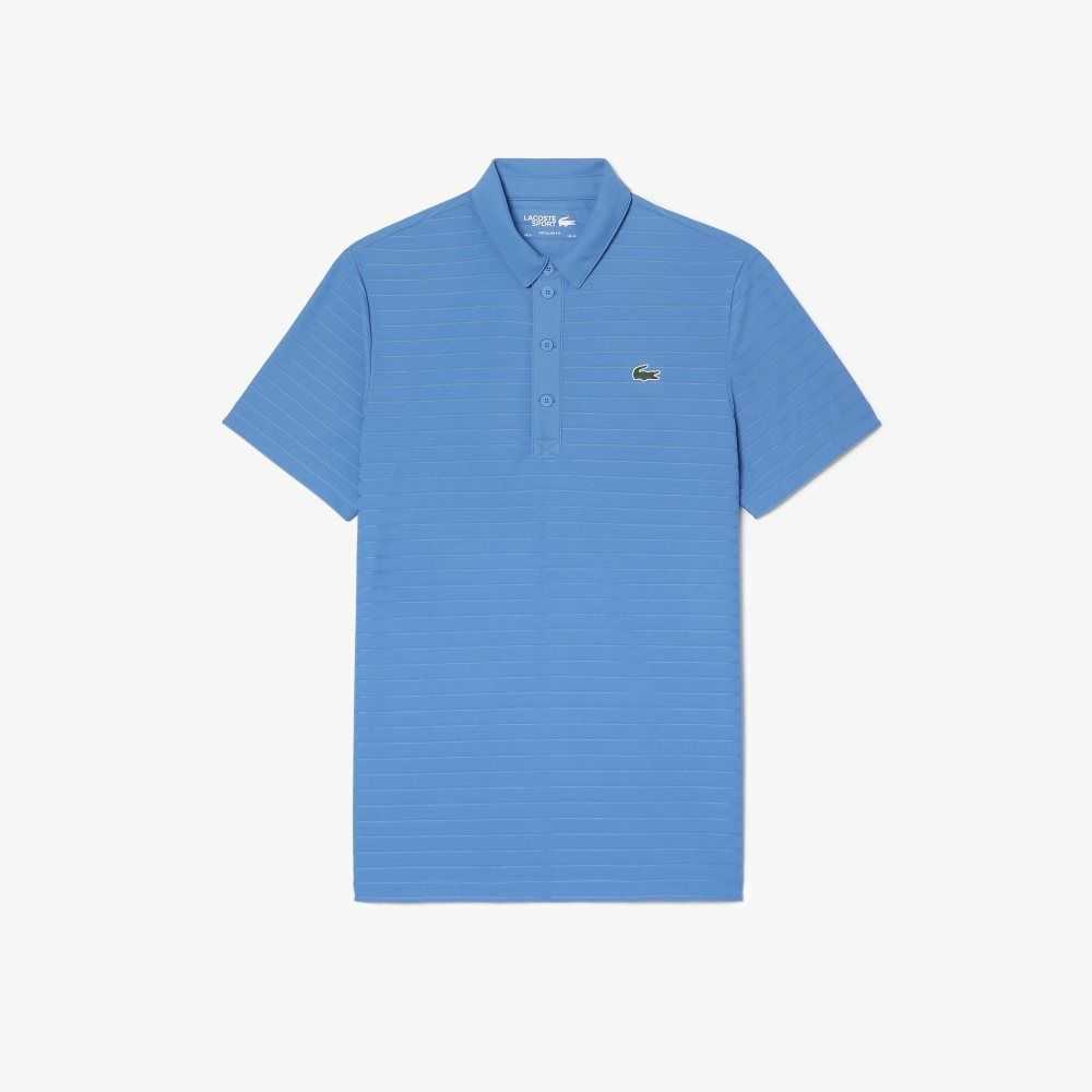 Lacoste SPORT Textured Respirable Golf Azules | 5968-HVSOQ