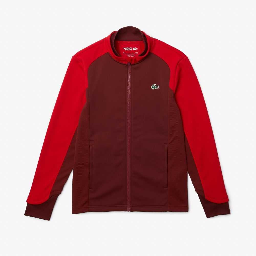 Lacoste SPORT Thermal Golf Jacket Burdeos Rojas | 2530-VOGAS