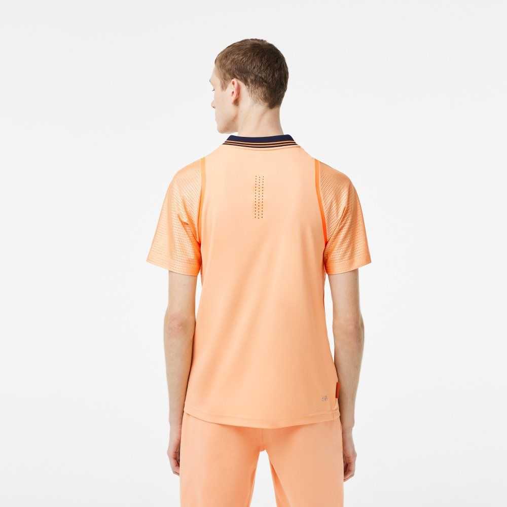 Lacoste SPORT x Daniil Medvedev Roland Garros Edition Team Leader Naranjas Claro Azul Marino Azules | 4315-JVFCT