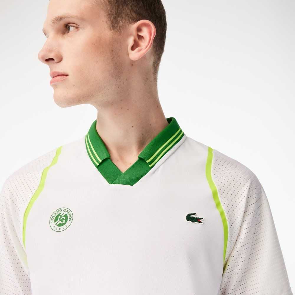 Lacoste SPORT x Daniil Medvedev Roland Garros Edition Team Leader Blancas Verde | 9258-YEXAD