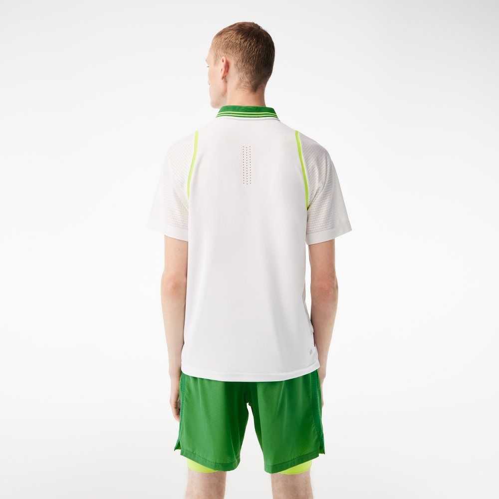 Lacoste SPORT x Daniil Medvedev Roland Garros Edition Team Leader Blancas Verde | 9258-YEXAD