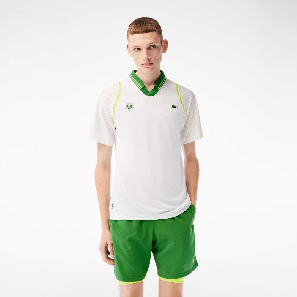 Lacoste SPORT x Daniil Medvedev Roland Garros Edition Team Leader Blancas Verde | 9258-YEXAD